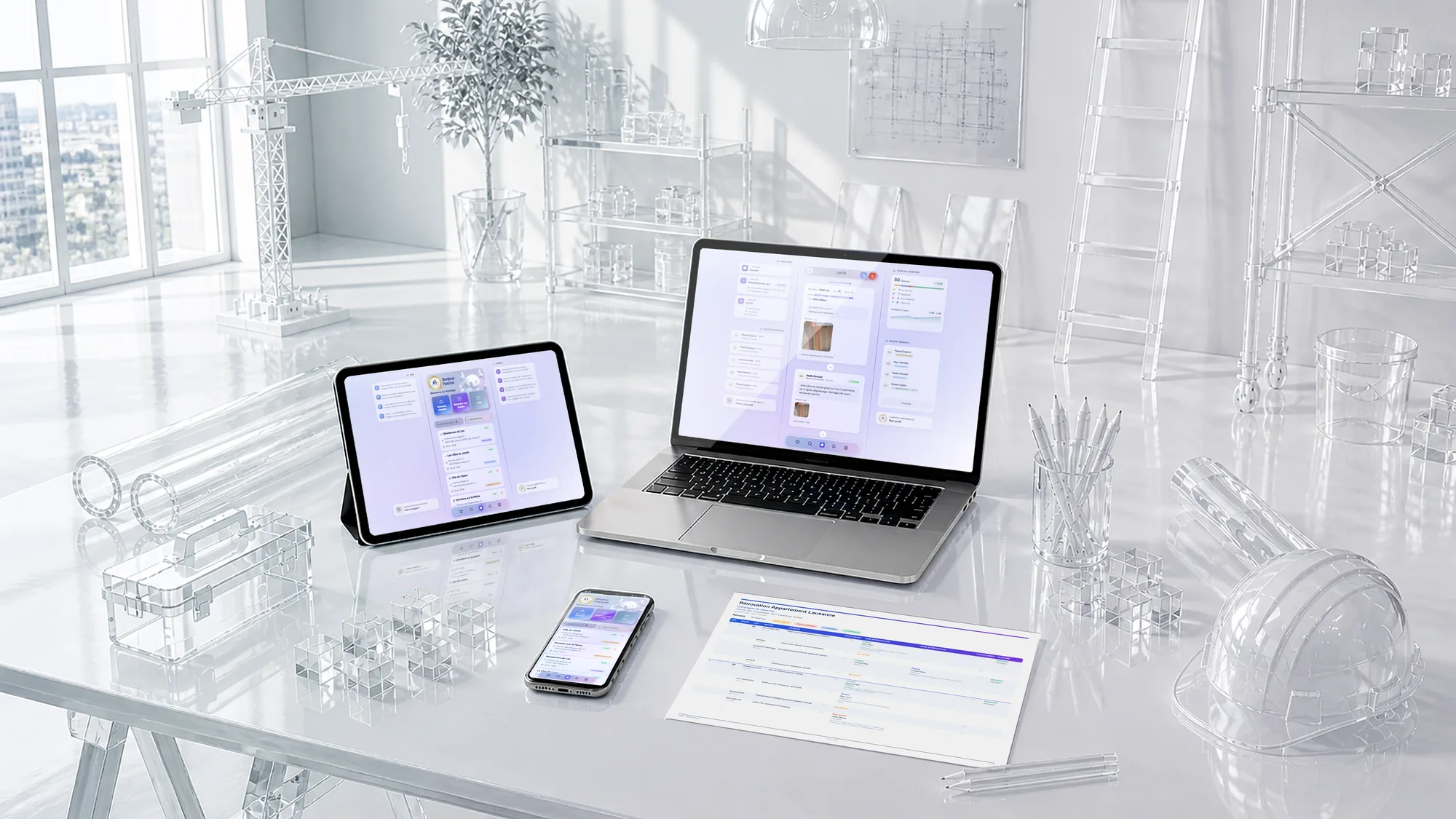 FinitoApp sur iPhone, iPad et MacBook